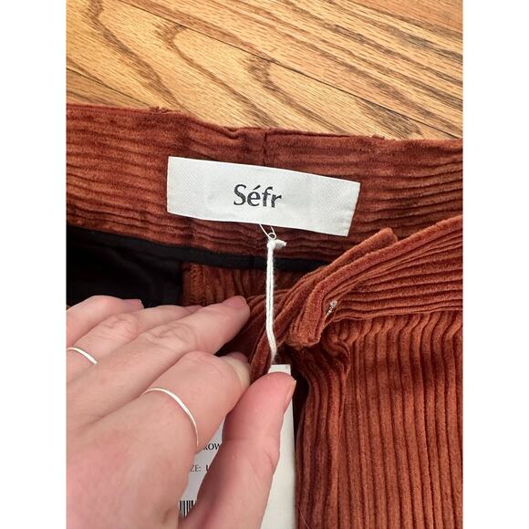 SeFR Mike Cotton-corduroy Trousers In Brown - Picture 5 of 7